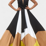 Nava – Vestido Largo Polimórfico de Espalda Abierta que redefine tu estilo