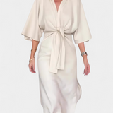 Ainhoa – Vestido Casual con Escote en V que realza tu feminidad
