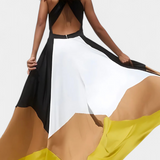 Nava – Vestido Largo Polimórfico de Espalda Abierta que redefine tu estilo