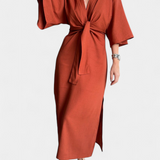 Ainhoa – Vestido Casual con Escote en V que realza tu feminidad
