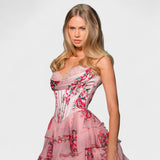 Isadora – Vestido de ensueño rosa que realza tu feminidad