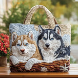 Compañeros de Invierno | Bolso acolchado artesanal
