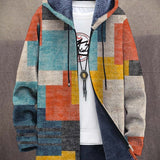 Beatriz | Chaqueta unisex con capucha inspirada en arte de lujo