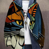 Beatriz | Chaqueta unisex con capucha inspirada en arte de lujo