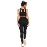 Conjunto deportivo con top corto