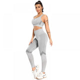 Conjunto deportivo con top corto