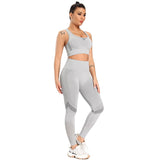 Conjunto deportivo con top corto