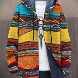 Diego | Chaqueta unisex con capucha inspirada en arte de lujo