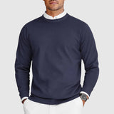 Casper | Suéter de Cuello Redondo para Hombre Blanco