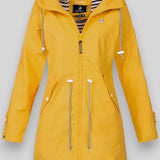 Chaqueta de Lluvia Impermeable Aria Estilosa para Uso Diario