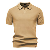 David - Elegante polo de manga corta