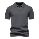 David - Elegante polo de manga corta