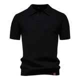 David - Elegante polo de manga corta