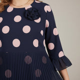 Pia - Vestido midi elegante y cómodo
