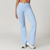 Pantalones deportivos estilo flare