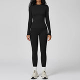 Traje deportivo con leggings y manga larga