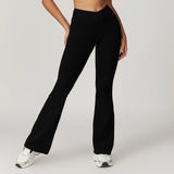 Pantalones deportivos estilo flare