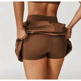 Minifalda deportiva estilo balloon