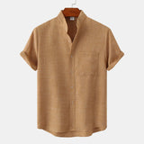 Manuel - Blusa de Lino Moderna