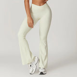 Pantalones deportivos estilo flare