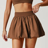 Minifalda deportiva estilo balloon