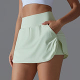 Minifalda deportiva con bolsillo