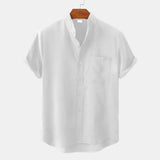 Manuel - Blusa de Lino Moderna