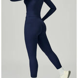 Traje deportivo con manga larga y leggings