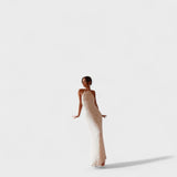 Adeline – Vestido Largo con Cuello Halter que realza tu elegancia