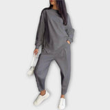 Audrey – Conjunto Casual de 2 Piezas que combina comodidad y estilo