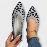 Sofía – Bailarinas de encaje con estampado de leopardo que realzan tu estilo moderno
