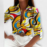 Valentina – Blusa con cuello clásico que combina elegancia y confort