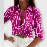 Valentina – Blusa con cuello clásico que combina elegancia y confort