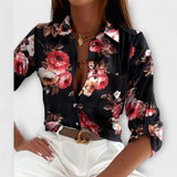 Valentina – Blusa con cuello clásico que combina elegancia y confort