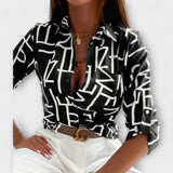 Valentina – Blusa con cuello clásico que combina elegancia y confort