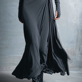Naiara | Vestido maxi con nudo lateral