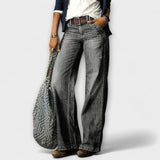 Cess – Pantalón de mezclilla de pierna ancha que redefine tu estilo