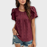 Charlotte – La Blusa Perfecta de Polka Dot que realza tu elegancia