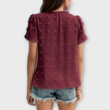 Charlotte – La Blusa Perfecta de Polka Dot que realza tu elegancia
