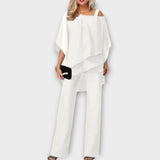 Sofía – Conjunto de Noche de Chiffon que realza tu elegancia