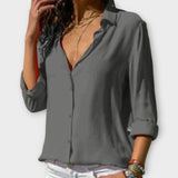 Elara – Blusa de chiffon que inspira elegancia celestial