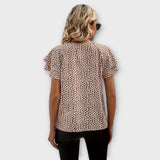 Emily – Blusa con estampado total que añade un toque encantador