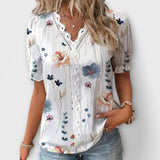 Emily – Blusa de Moda con Escote en V que realza tu estilo