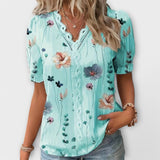 Emily – Blusa de Moda con Escote en V que realza tu estilo