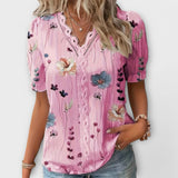 Emily – Blusa de Moda con Escote en V que realza tu estilo