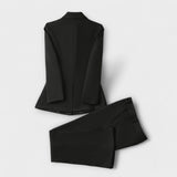 Emma – Conjunto de Chaqueta y Pantalones que realza tu elegancia y comodidad