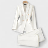 Emma – Conjunto de Chaqueta y Pantalones que realza tu elegancia y comodidad