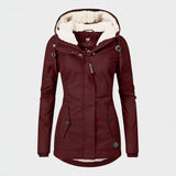 Sophie – Chaqueta de Invierno Forrada e Impermeable que combina estilo y confort