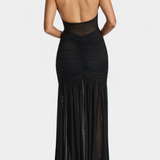 Therese – Vestido Largo con Escote Profundo que realza tu figura