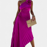 Leire – Vestido de Cóctel Asimétrico que Realza tu Feminidad